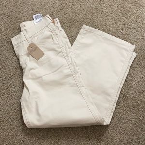 Levi’s mile high cropped wide leg